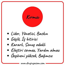 Kişiliğinizi yansıtan renk hangisi?