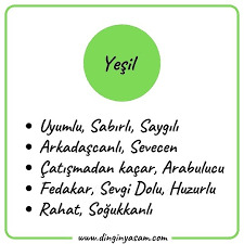 Kişiliğinizi yansıtan renk hangisi?