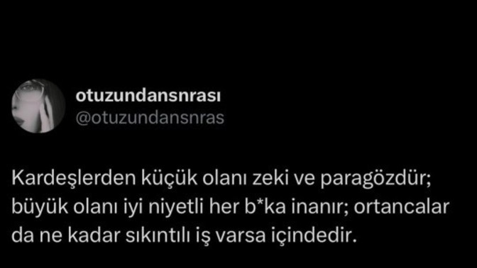 Sen ailende kaçıncı çocuksun?