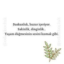 Sizin huzur kriteriniz için en önemli şey nedir?