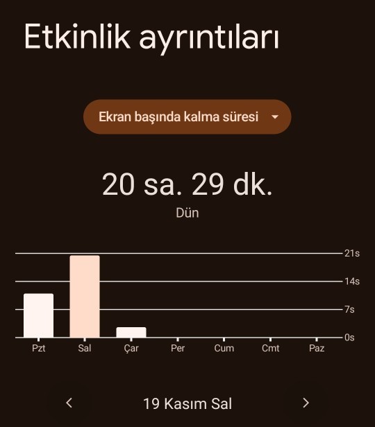 Günlük ekran süreniz ne kadar?