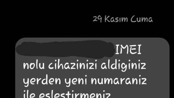Arkadaslar bu mesaj ne anlama geliyo?