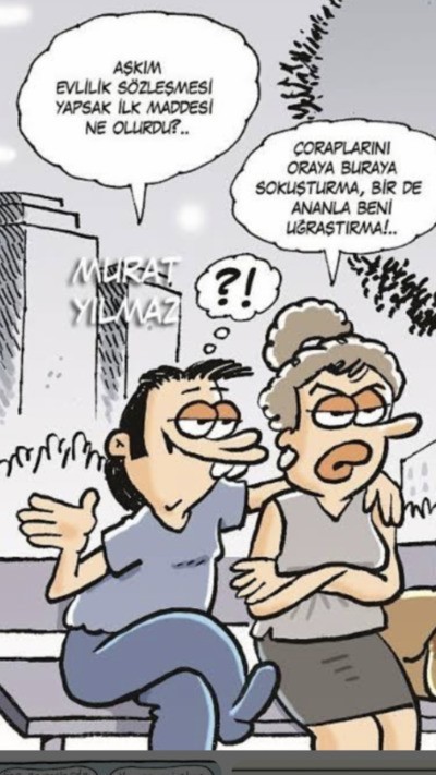 Eşiniz ile evlilik sözleşmesi yapacak olsanız ilk maddesi ne olurdu?
