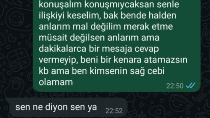 Bi kız var yazayımı sizce biraz özlüyor gibiyim?