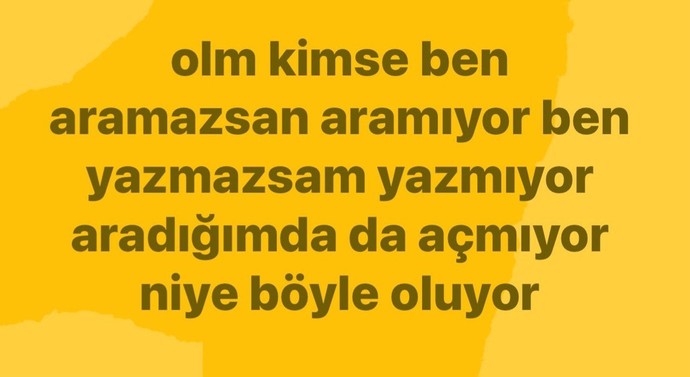 Arkadaşlarınız tarafından aranıp sorulan mısınız?