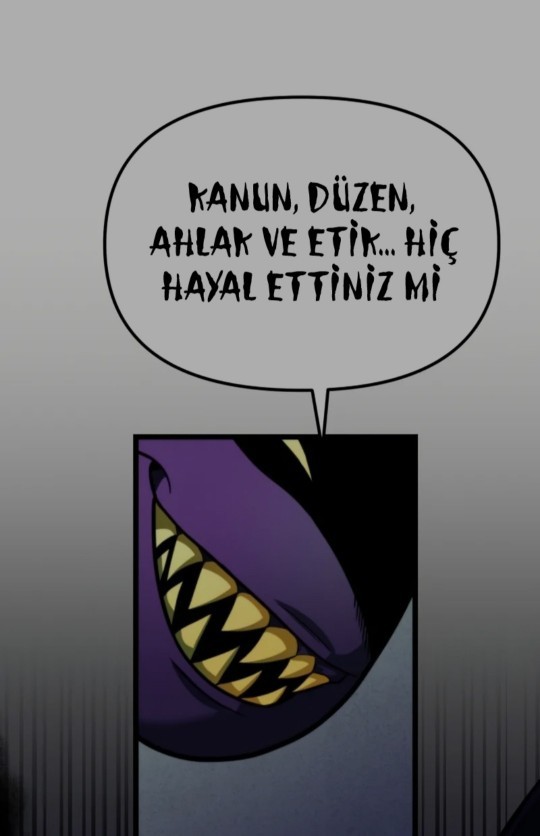 Kanun, düzen ve ahlaktan arındırılmış bir dünyada yaşam nasıl olurdu?