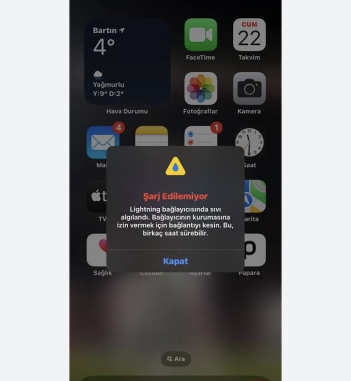 Su kaçan telefon nasıl şarj edilir?