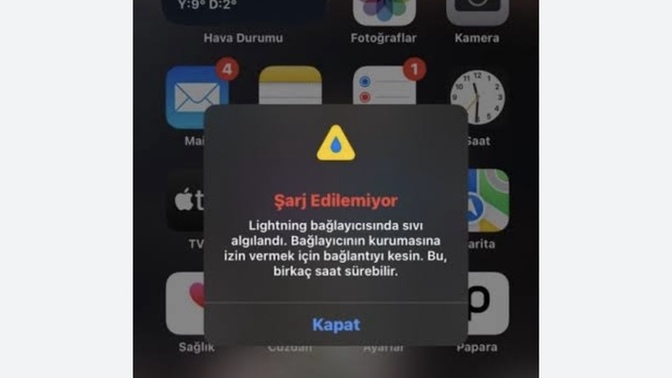 Su kaçan telefon nasıl şarj edilir?
