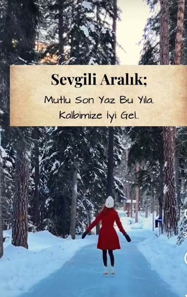 Yılın son ayı olan Aralık ayından beklentileriniz neler?