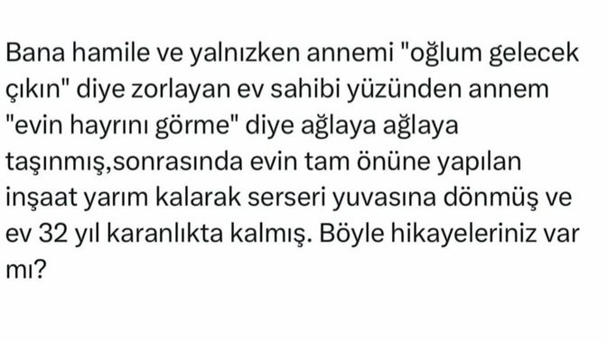 Sizin de böyle ibretlik hikayeleriniz var mı🥲🥺?