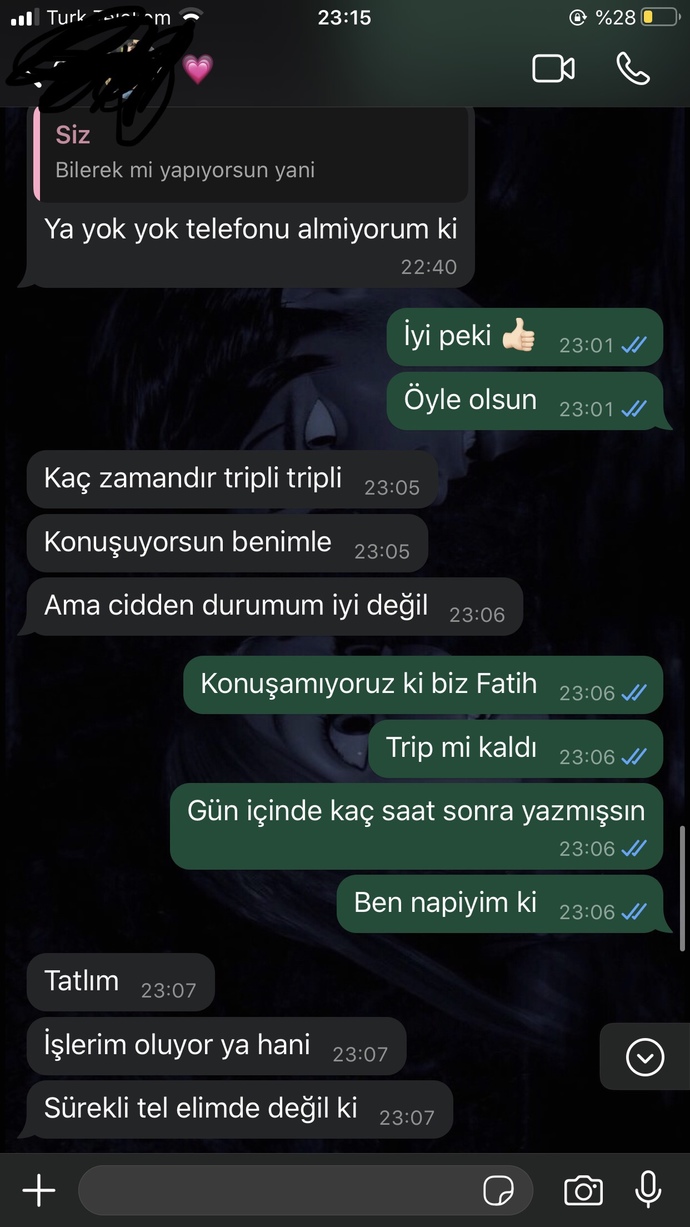 Şu yazışmaya bakar mısınız çok acil arkadaşlar?