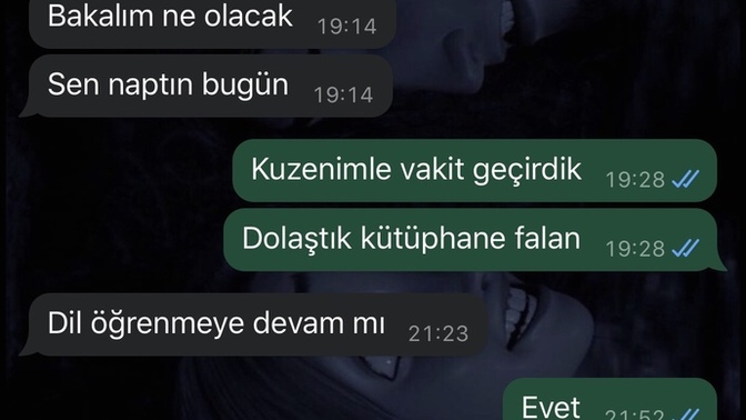 Şu yazışmaya bakar mısınız çok acil arkadaşlar?