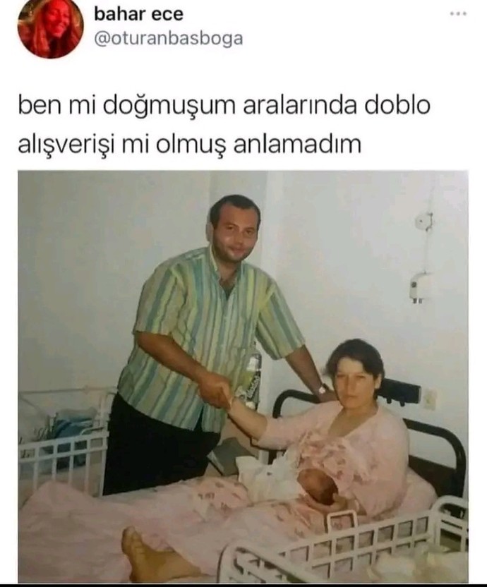 Dünyaya gelisinle ilgili bir hikaye var mı?