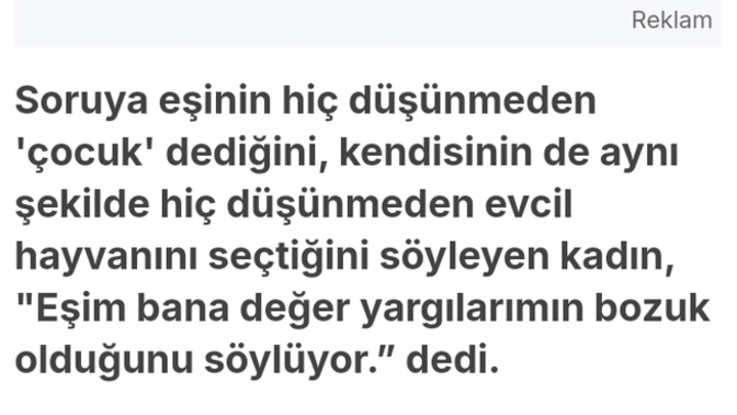 Yanan bir evde tanımadığınız bir çocuğu mu, ya da evcil hayvanınızı mı kurtarır mısınız?