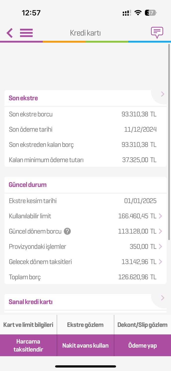 Arkadaşlar 50000 lira kredi kartı borcum var çok diyor arkadaşlarim sizce çokmu?