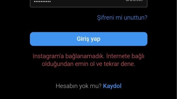 Instagram için yardım?