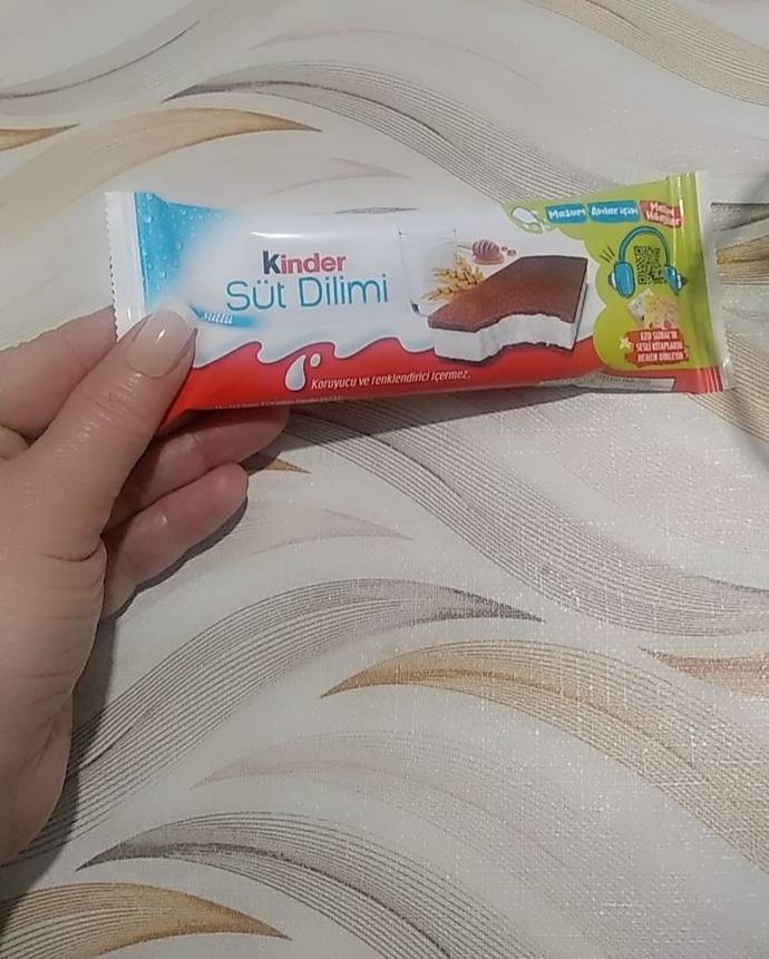 Kinder süt dilimi sevmeyen var mı?