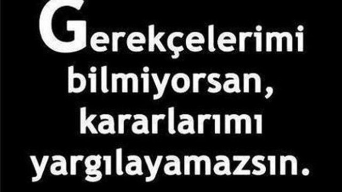 İnsanları yargılamadan dinler misiniz?