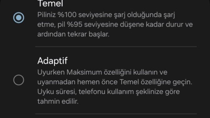 En üstekini seçtim sizce bu seçimim pili korur mu?