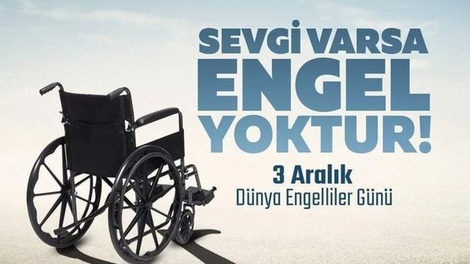 3 Aralık Dünya Engelliler Günü! Sizce engelli bireyler günlük yaşamda yeterince rahat hareket edebiliyor mu?
