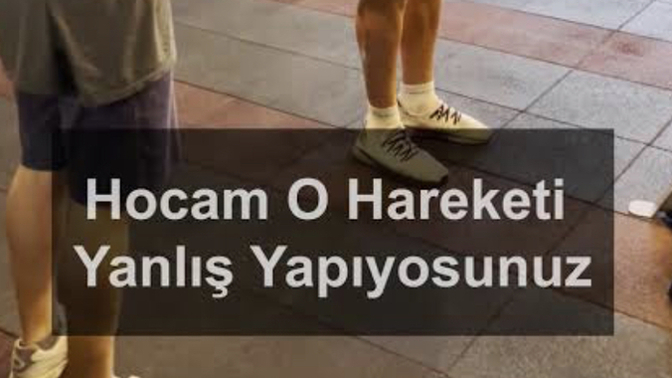 Spor salonunda o hareketi yanlış yapıyorsun diyenlere ne diyorsunuz?