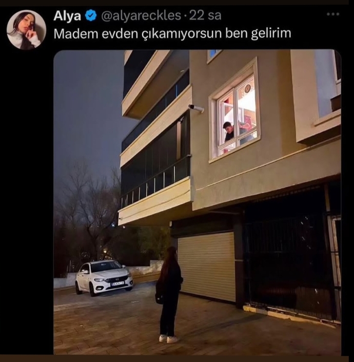 Evden çıkamayan erkekten olur mu peki?
