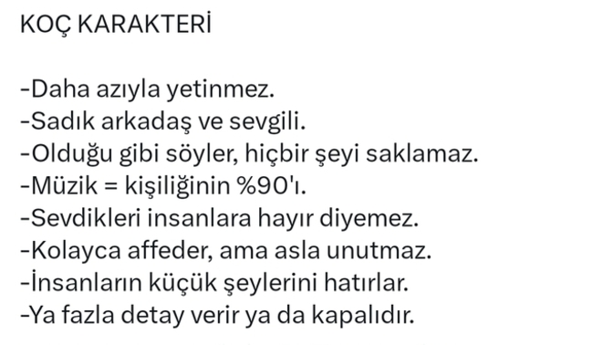 Burcunuzun karakterini öğrenmek ister misiniz?