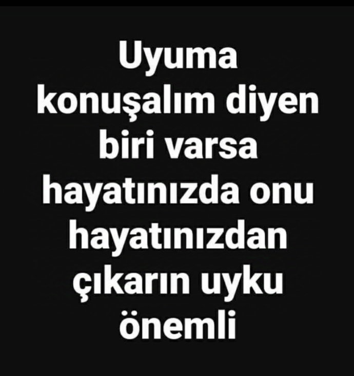 Ben yaptım uyumaya gidiyorum 🤭🤭o zaman iyi geceler, sizde deneyin olur mu?🤭🤭🤭bi dost🤭?