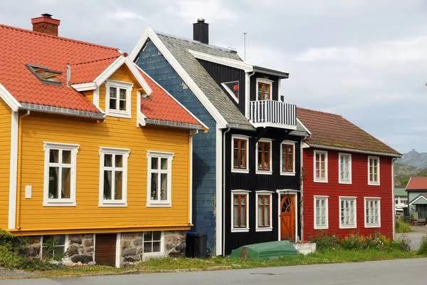 Amerikadaki norveçteki evler çok güzel değilmi?