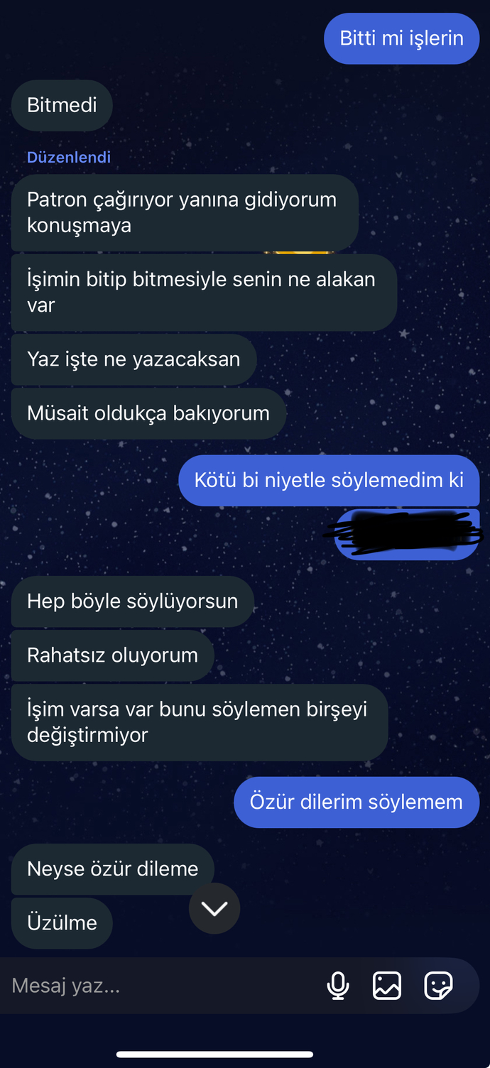 Bunu yazmasının sebebi ne?