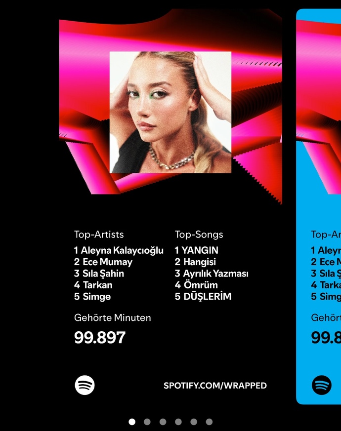 Spotify da nasıl bir zaman geçirdin bu sene, benimki böyle. Beğendiniz mi?