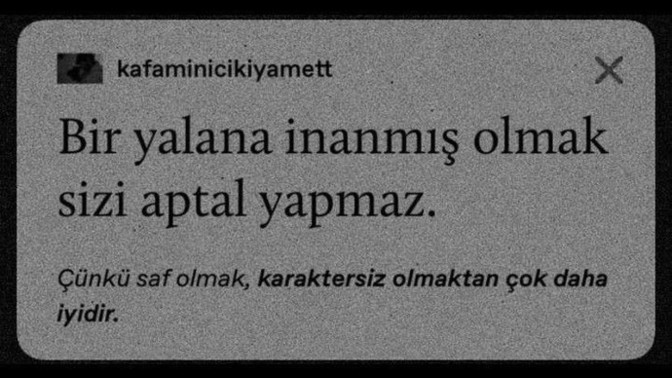 Yalanlara çabuk kanarmısınız?
