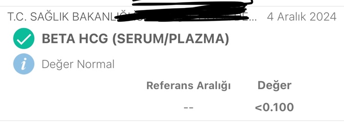 Beta hcg <0.100 ne demek?