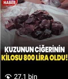 Kesimin azalmasından kaynaklı diyor besiciler 🤔