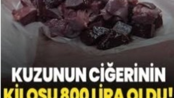 Kuzu ciğeri, pirzolayı solladı! Ütopik rakamları görmedikçe yemekten vazgeçmem dediğiniz et çeşidi hangisi?