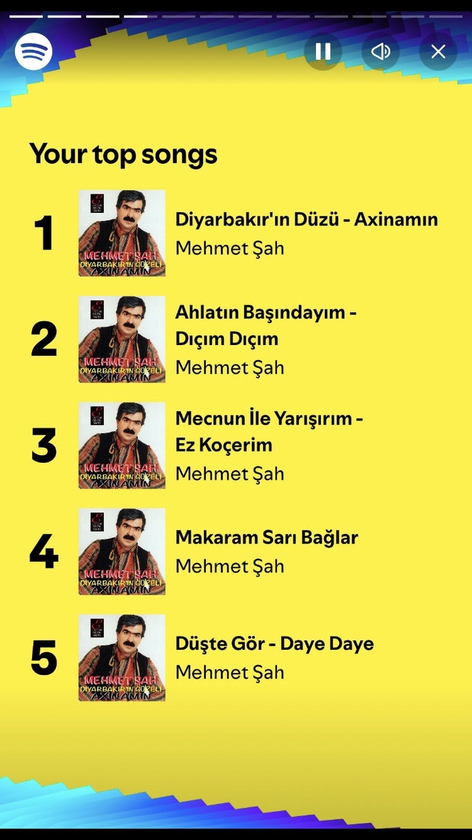 Bu yıl en çok hangi ünlüleri dinledin?