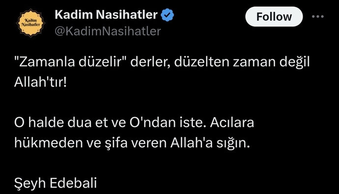 Dertleşmek ilaç mıdır?