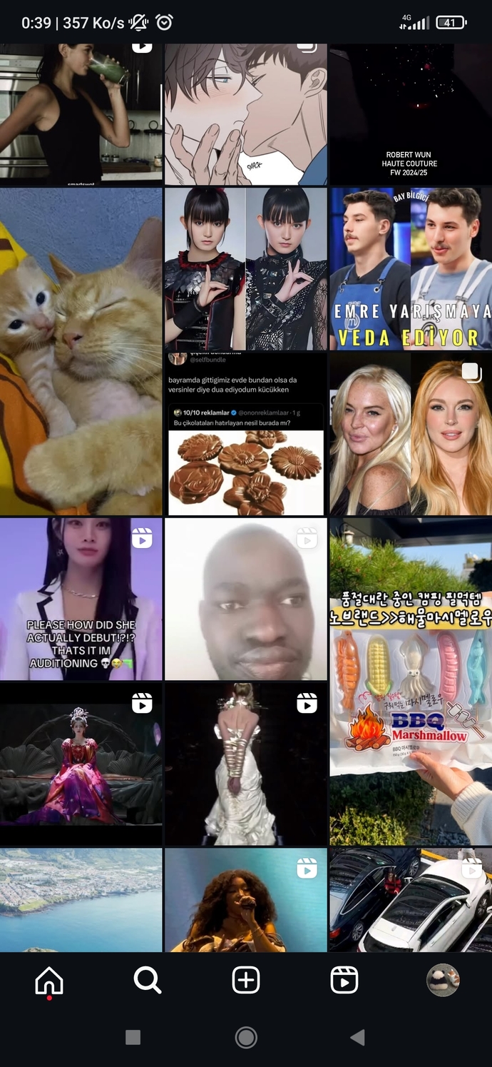 Instagram keşfetinizi SS alsak en çok hangi tarz içerikler görürüz?