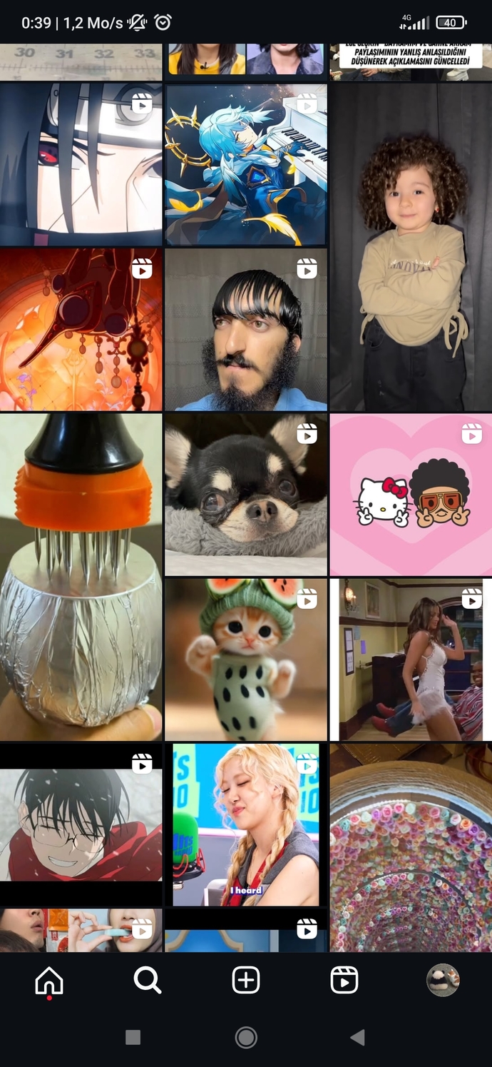 Instagram keşfetinizi SS alsak en çok hangi tarz içerikler görürüz?
