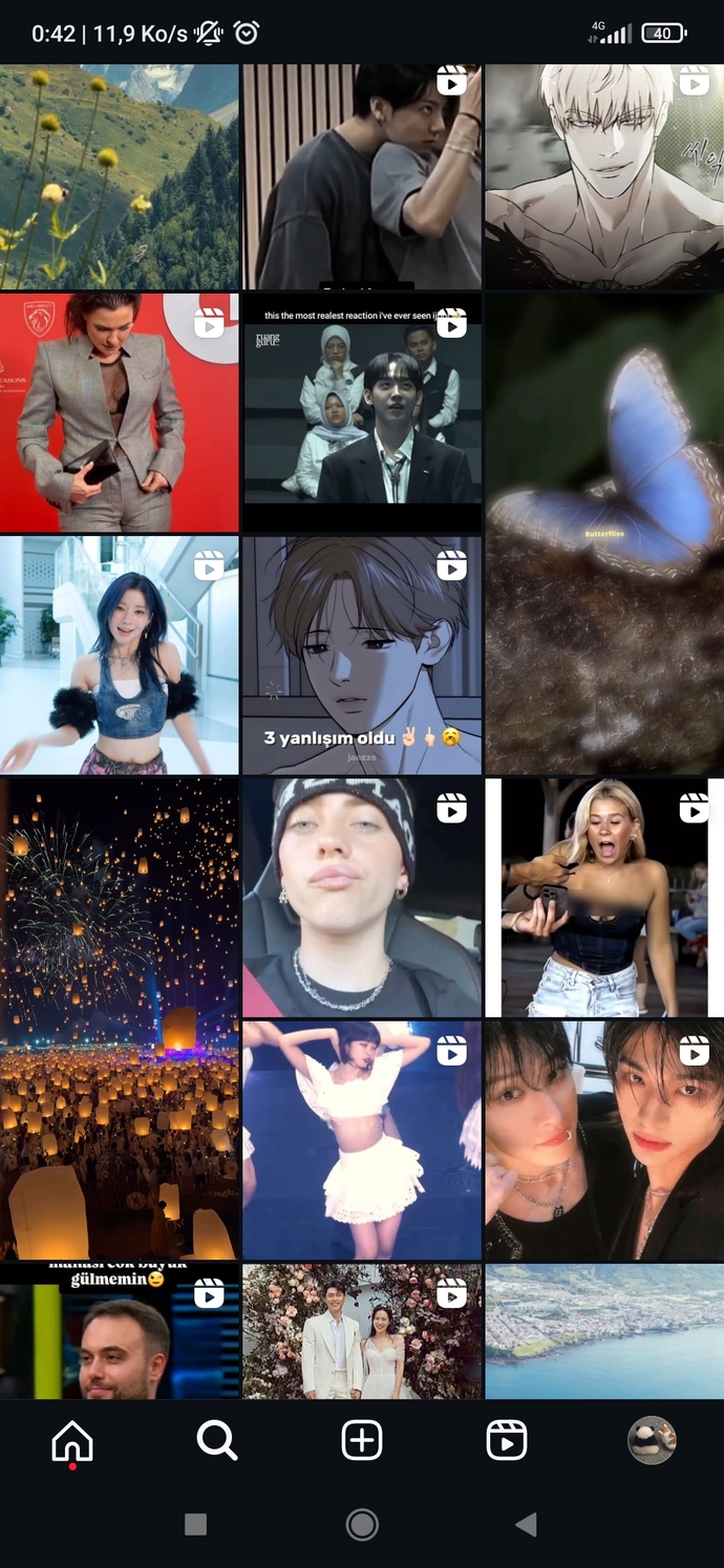 Instagram keşfetinizi SS alsak en çok hangi tarz içerikler görürüz?