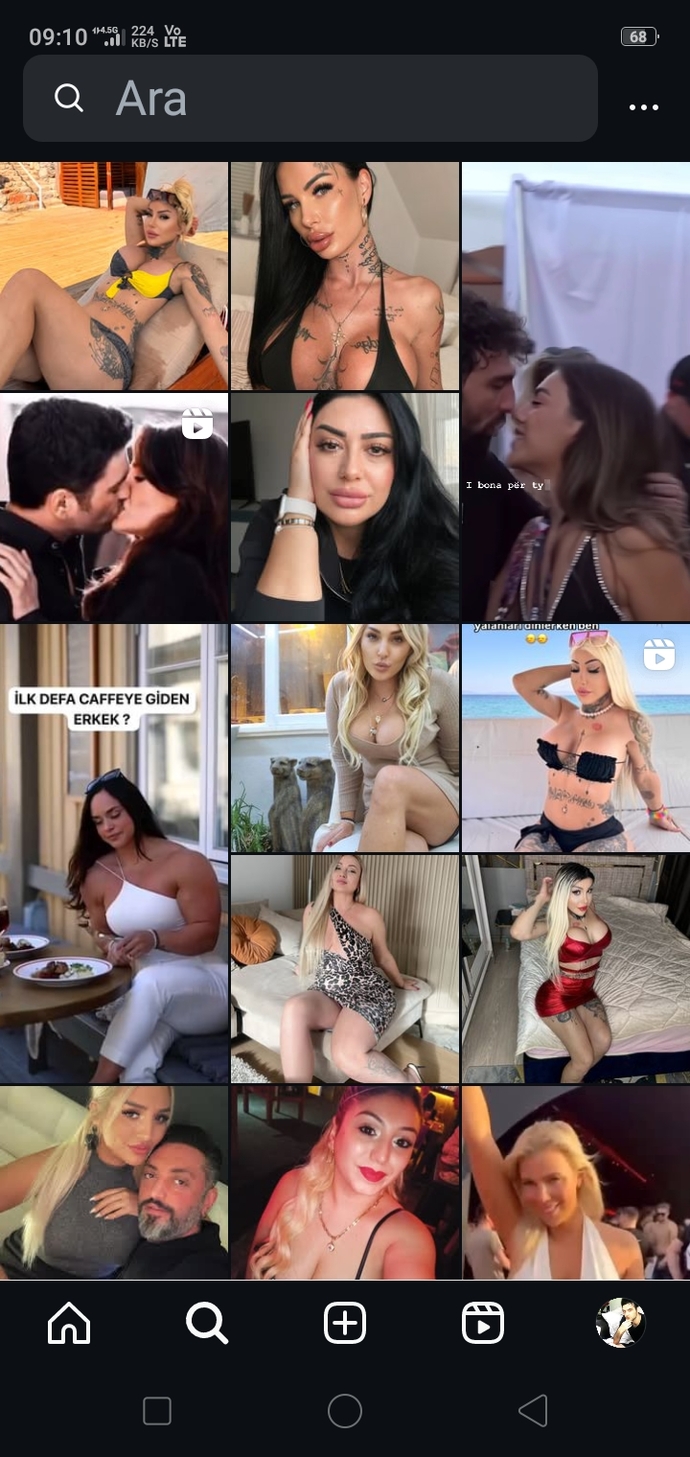 Instagram keşfetinizi SS alsak en çok hangi tarz içerikler görürüz?