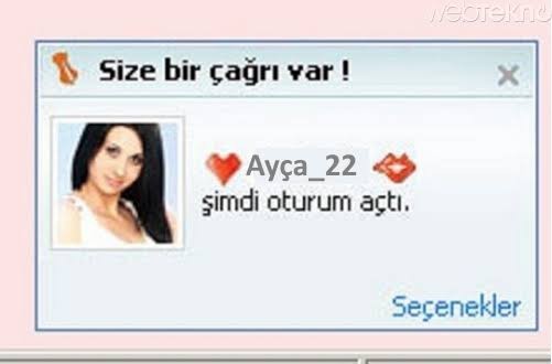 Ayça_22 oturum açtı reklamını kimler hatırlıyor?