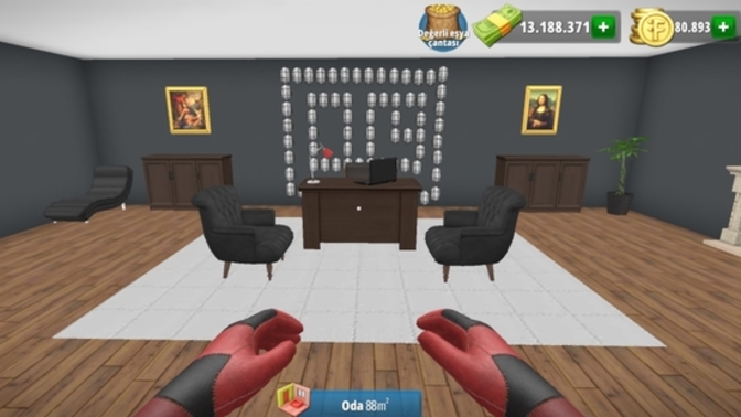 House flipper oyununda Polat Alemdar'ın mekanını yaptım. Nasıl olmuş?