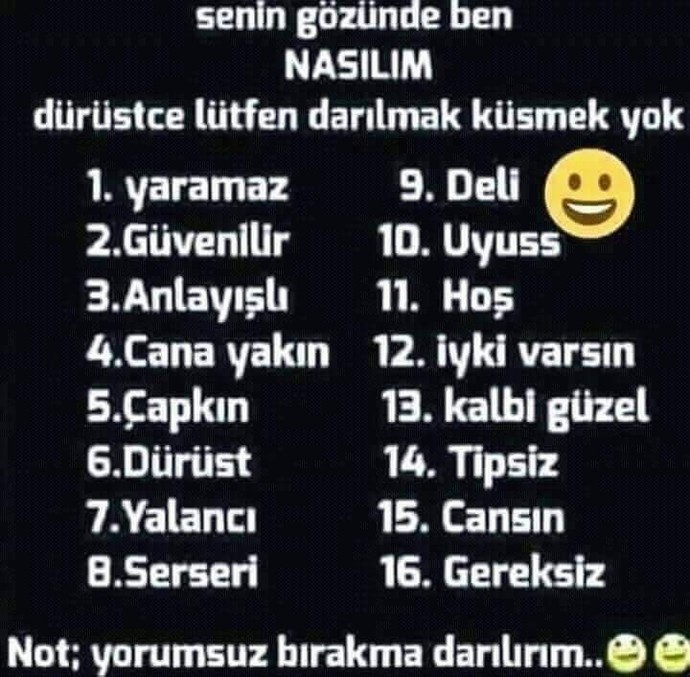 Yapalım mı? sen benim için seç, ben senin için?