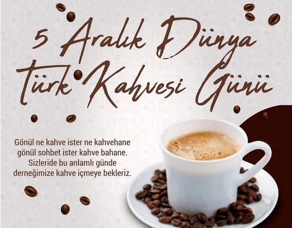 Bugün 5 Aralık Dünya Türk Kahvesi Günü! Sitede kiminle Türk Kahvesi içmek isterdin?