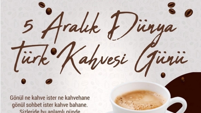 Bugün 5 Aralık Dünya Türk Kahvesi Günü! Sitede kiminle Türk Kahvesi içmek isterdin?