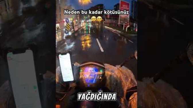 Kötü hava koşullarında sipariş veriyor musunuz?