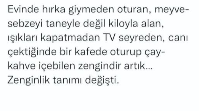 Kimlere zengin denir?