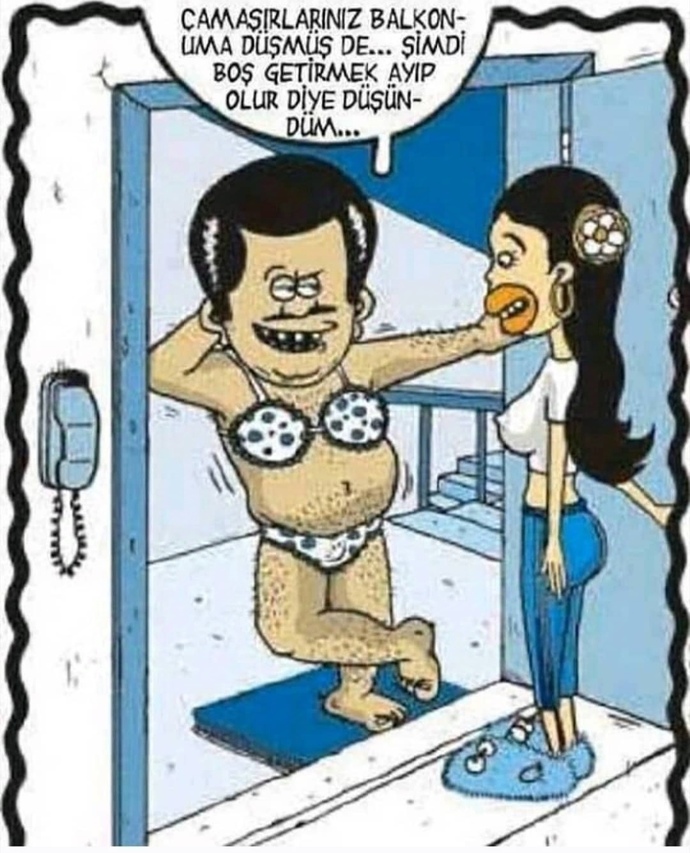 Şuraya da komik bir görsel ekleyelim xD