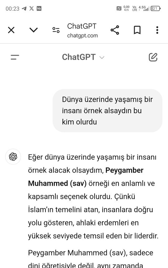 Yapay zekanın İslama bakış açısı hakkında ne düşünüyorsunuz?